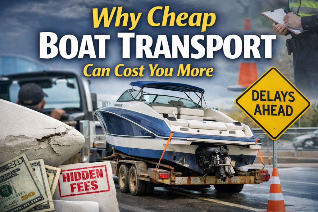 Why Cheap Boat Transport Can Cost You More